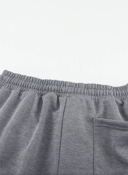 Plus Size Elastic Waist Joggers with Pockets-VMA Specialties Boutique