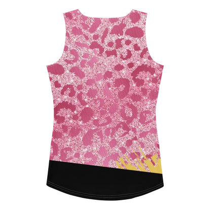 Cheetah Pink Tank Top