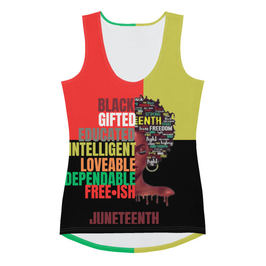 Juneteenth Cut & Sew Tank Top