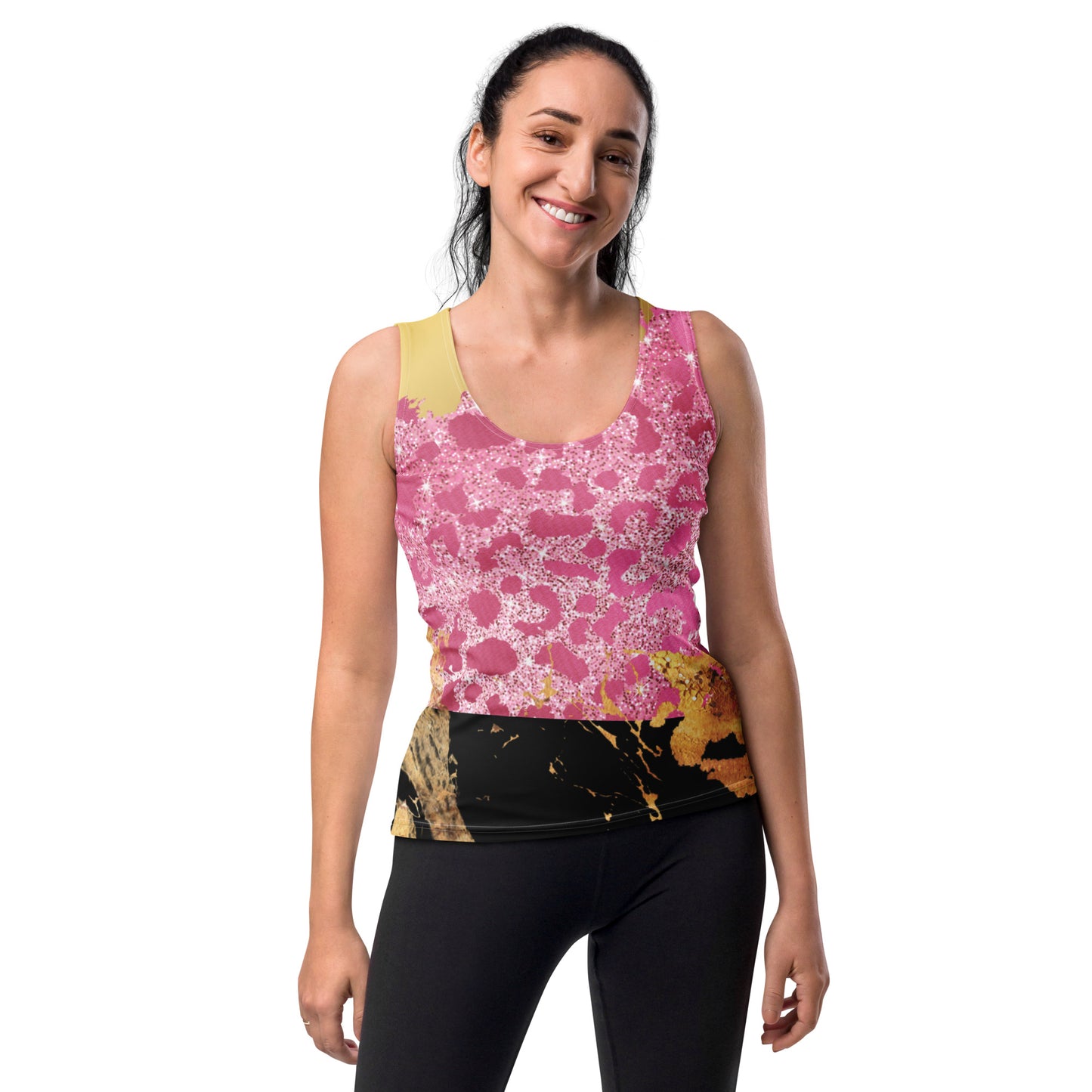 Cheetah Pink Tank Top