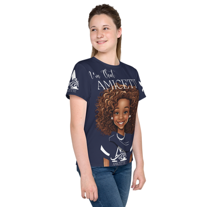 Amicette Youth Caricature crew neck t-shirt
