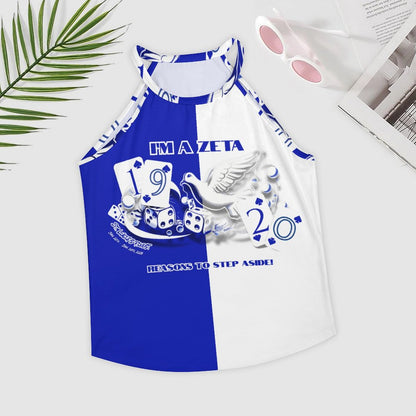Im A Zeta Women's Round-Neck Vest