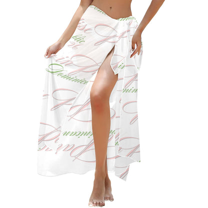 IVY Collection — Flowing Elegance Long Beach Sarong Wrap