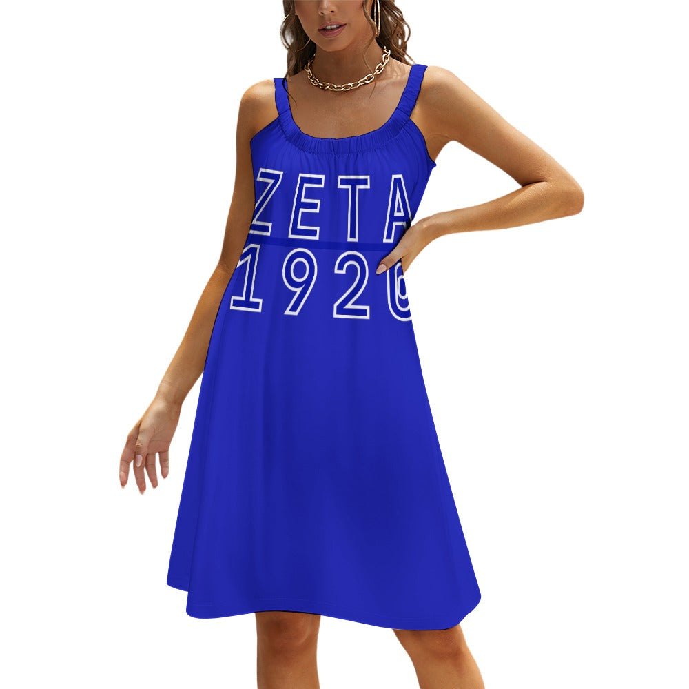 Zeta-Inspired Sleeveless Stretch Dress