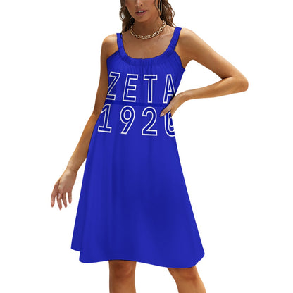 Zeta-Inspired Sleeveless Stretch Dress
