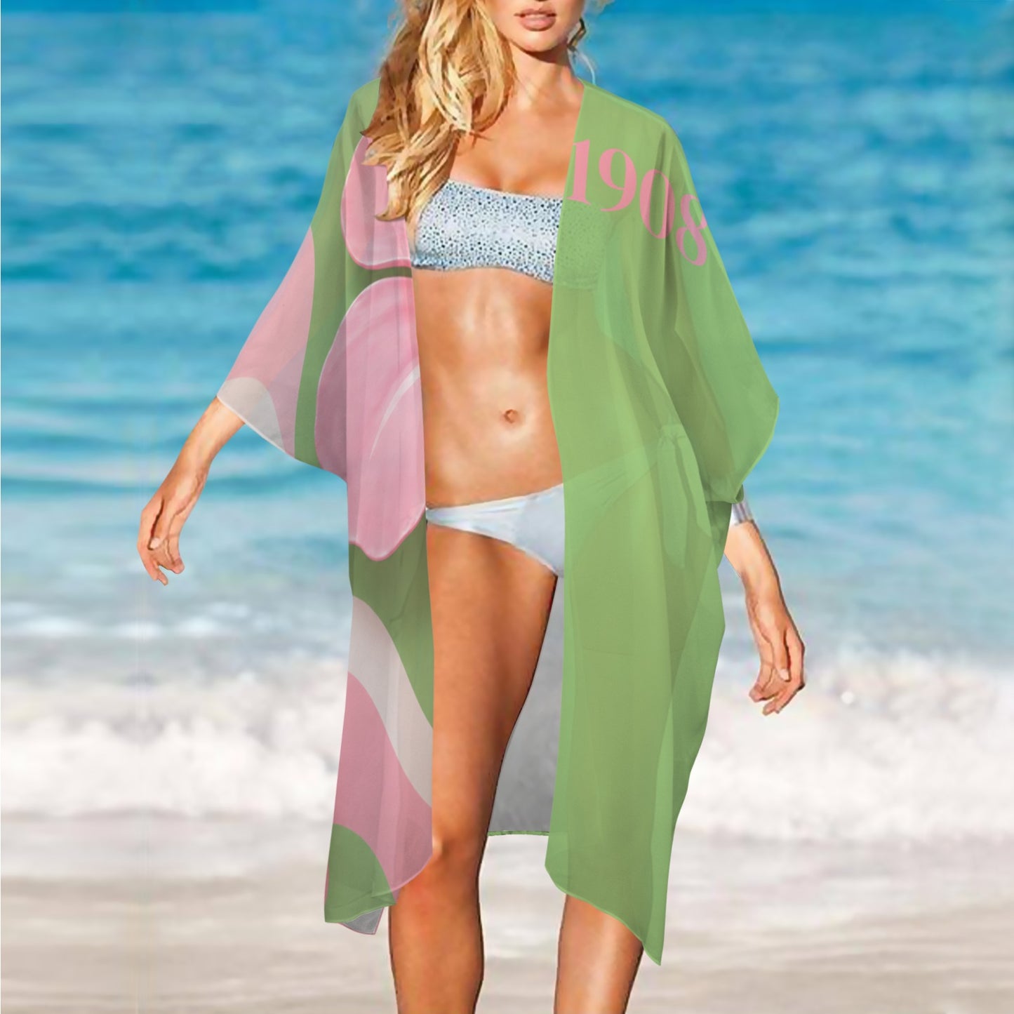 IVY Collection — Flowing Grace Long Chiffon Cover Up