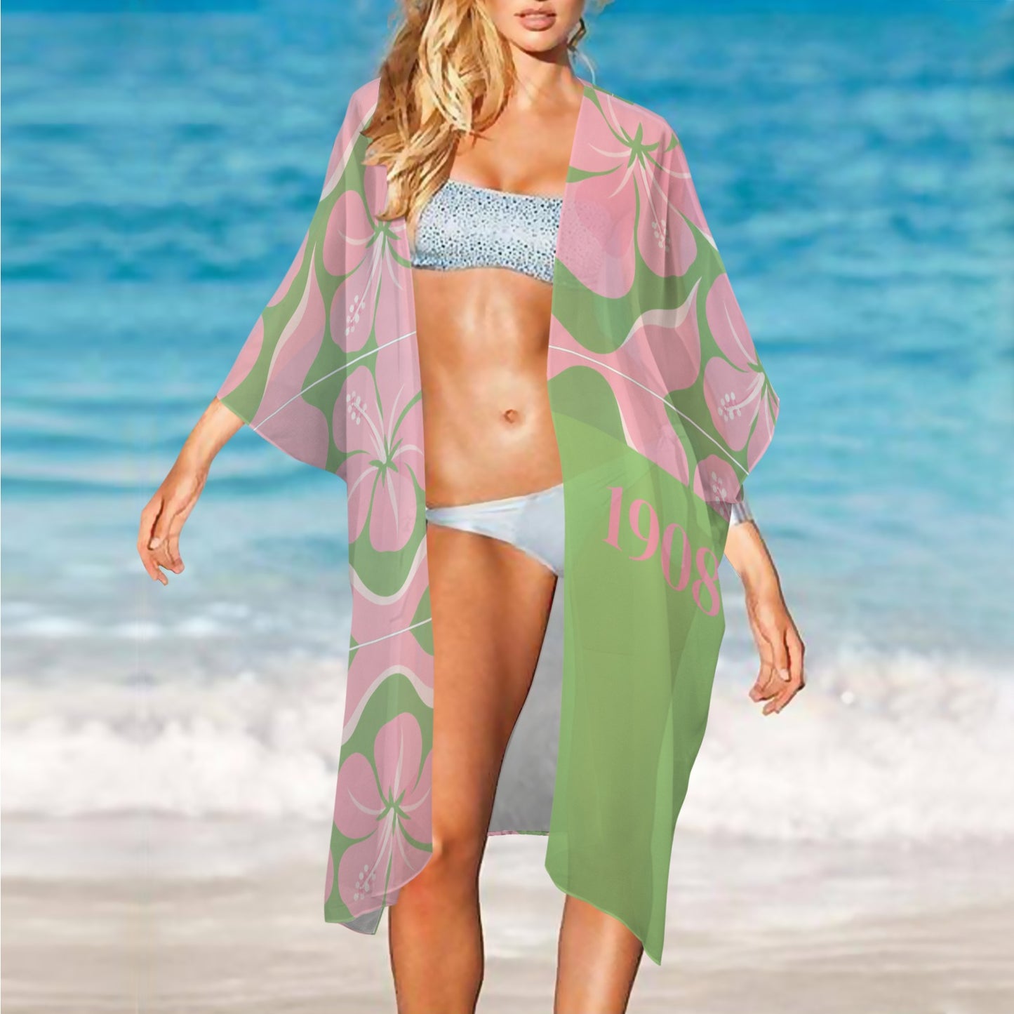 IVY Collection — Flowing Grace Long Chiffon Cover Up