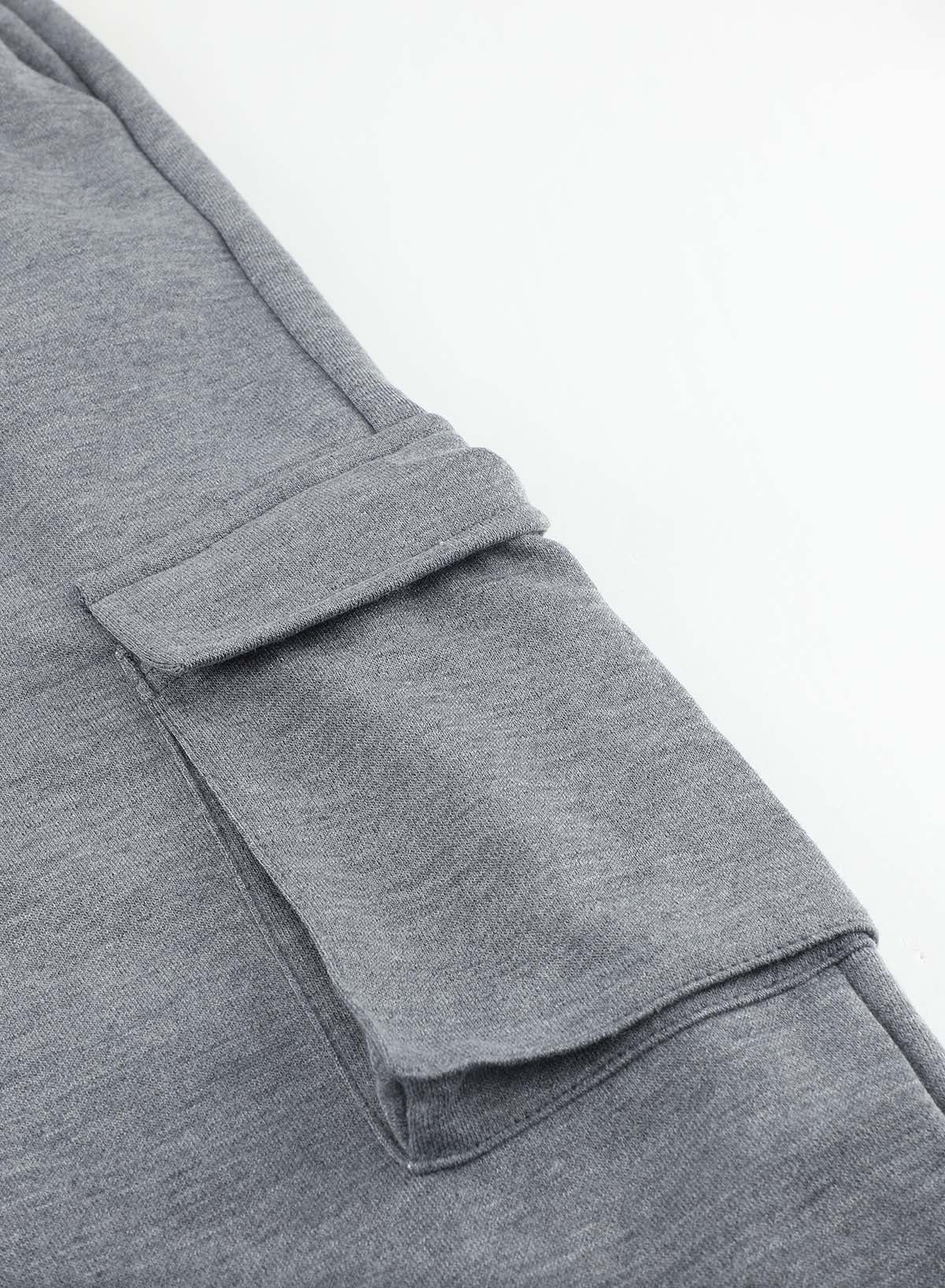 Plus Size Elastic Waist Joggers with Pockets-VMA Specialties Boutique