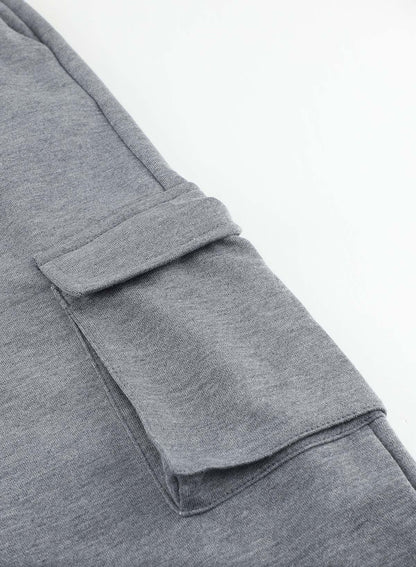 Plus Size Elastic Waist Joggers with Pockets-VMA Specialties Boutique