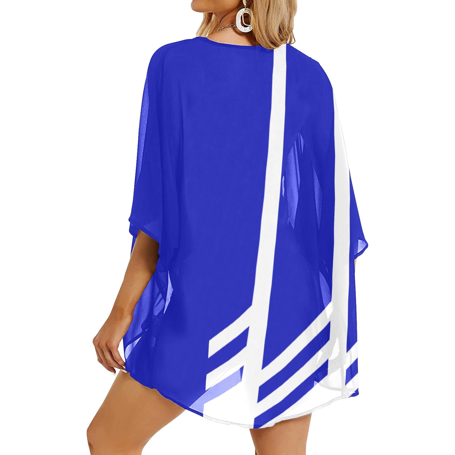 Women's Kimono Chiffon Cover Up (H51)