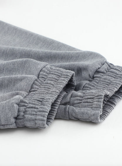 Plus Size Elastic Waist Joggers with Pockets-VMA Specialties Boutique