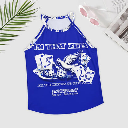 Im That Zeta St Lucia Women's Round-Neck Vest