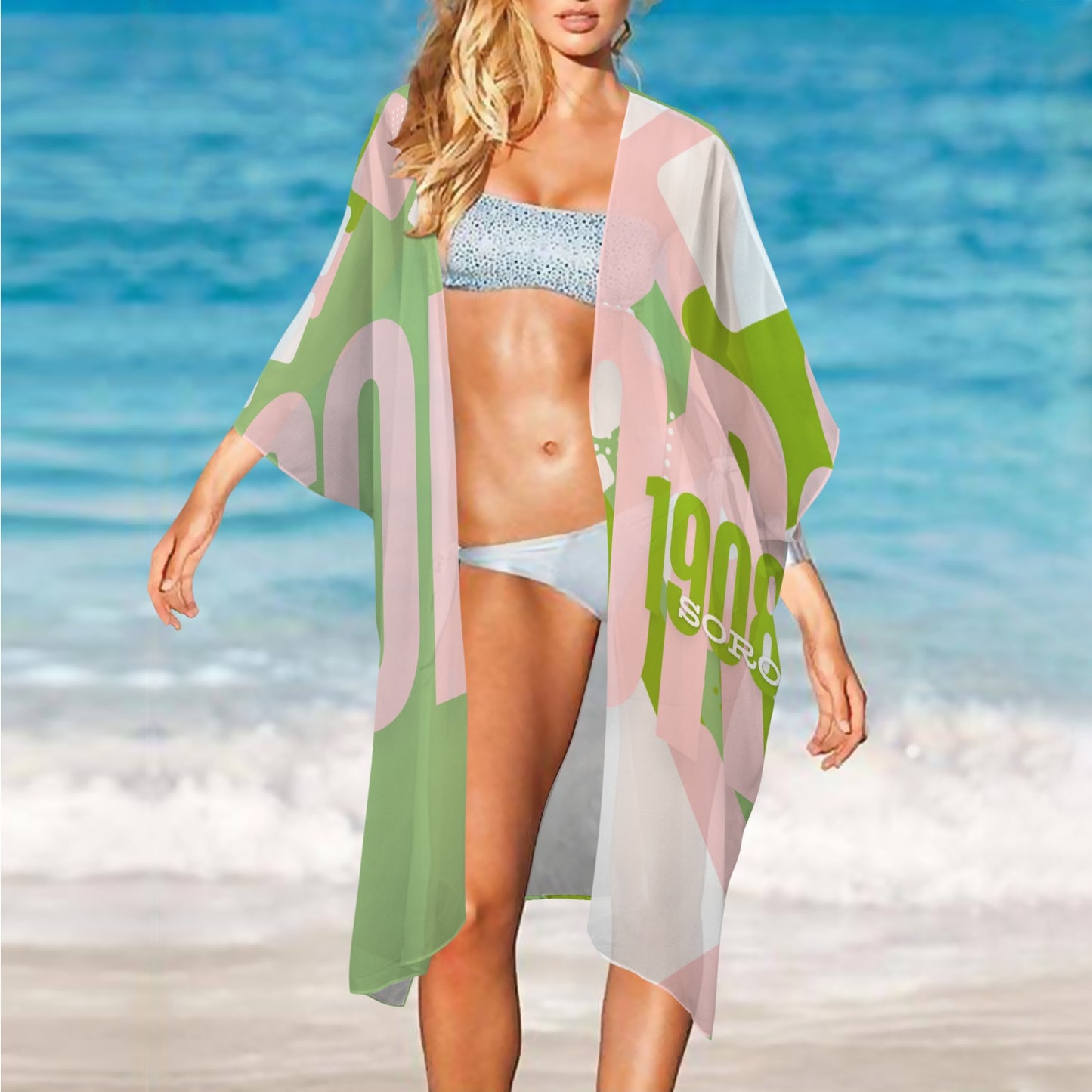 IVY Collection — Flowing Grace Long Chiffon Cover Up