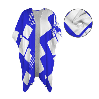 1920 Soror - Blue Phi-re Dedi Women's Long Cover Up