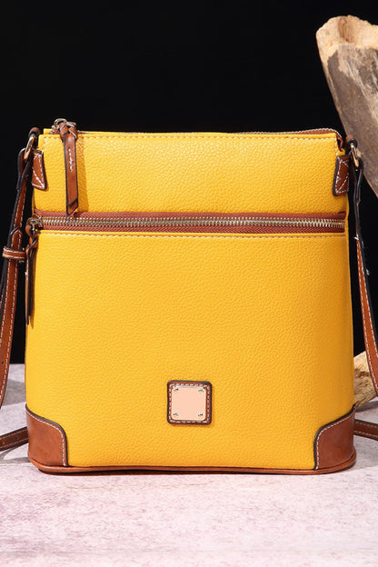 PU Leather Crossbody Bag-VMA Specialties Boutique