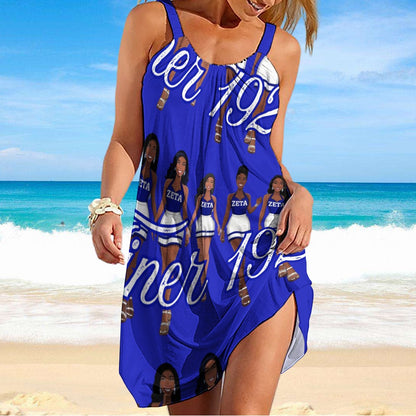 Zeta-Inspired Sleeveless Stretch Dress