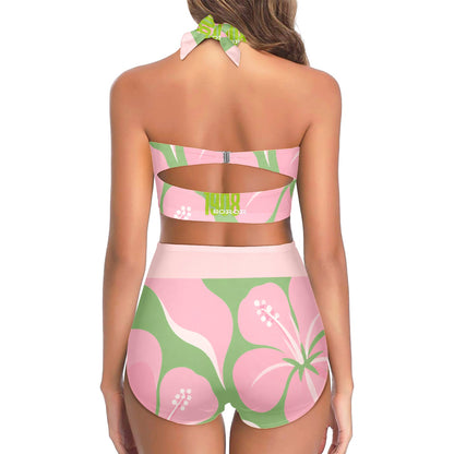 1908 Soror Luxe Hibiscus Bikini Set