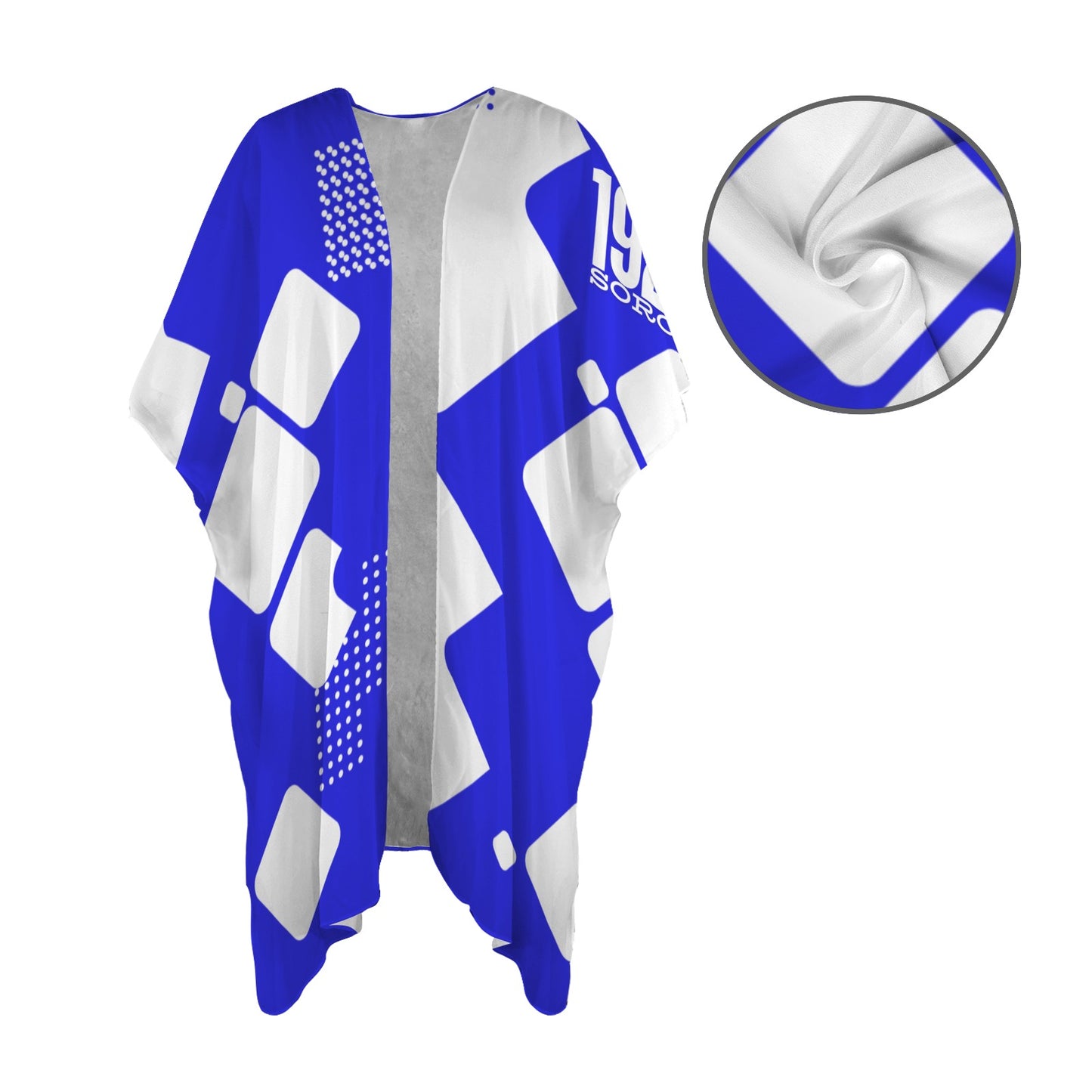 1920 Soror Women's Chiffon Long Cover Up