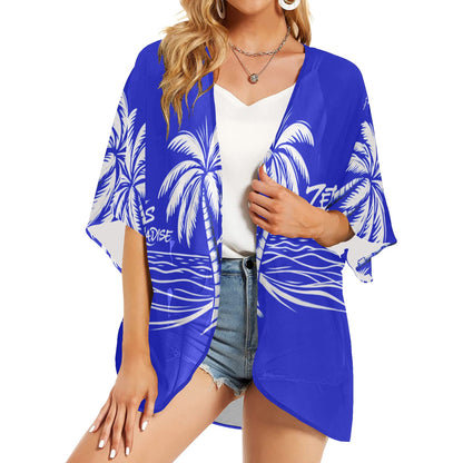 Women's Kimono Chiffon Cover Up (H51)