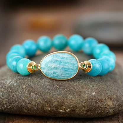 Natural Stone Beaded Bracelet-VMA Specialties Boutique