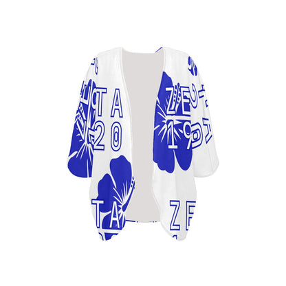 Women's Kimono Chiffon Cover Up (H51)