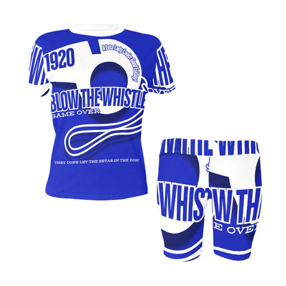 Blow the Whistle Yoga Set Women's Short Yoga Set