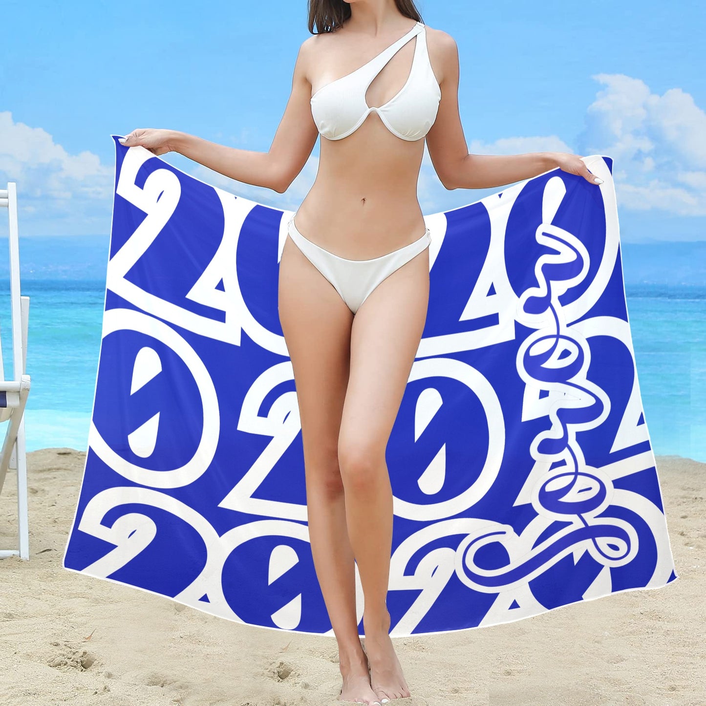Soror 20 Long Beach Sarong Wrap
