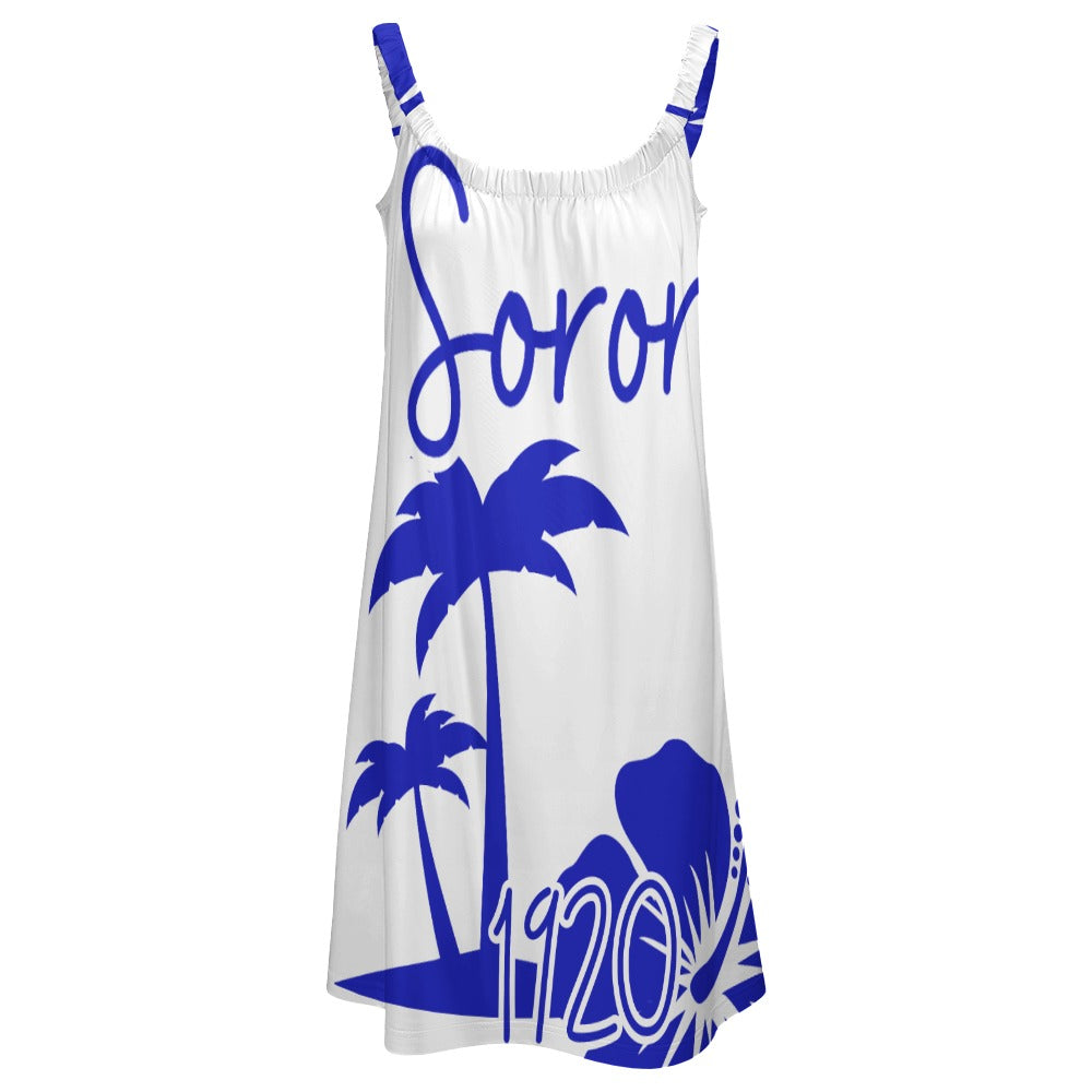 Zeta-Inspired Sleeveless Stretch Dress