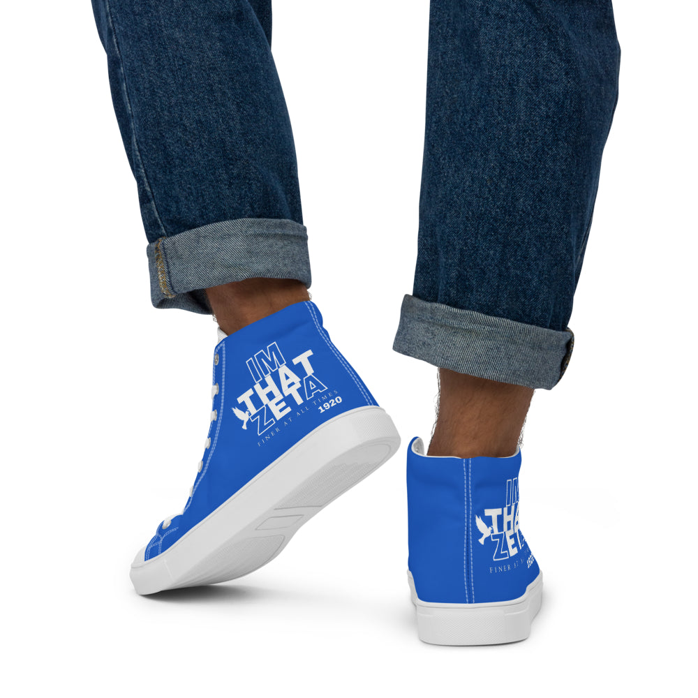 High Tops - I'M THAT ZETA 1920 High Top Canvas Shoes