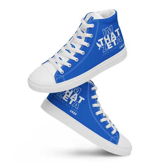 High Tops - I'M THAT ZETA 1920 High Top Canvas Shoes