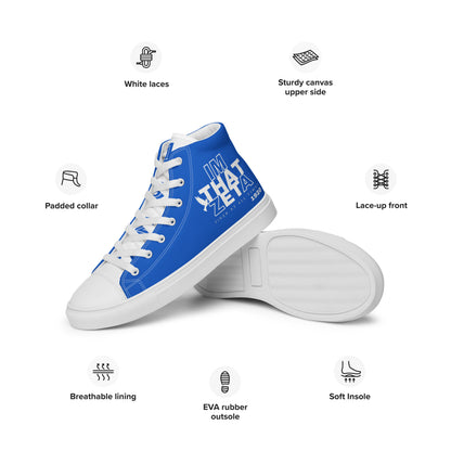High Tops - I'M THAT ZETA 1920 High Top Canvas Shoes