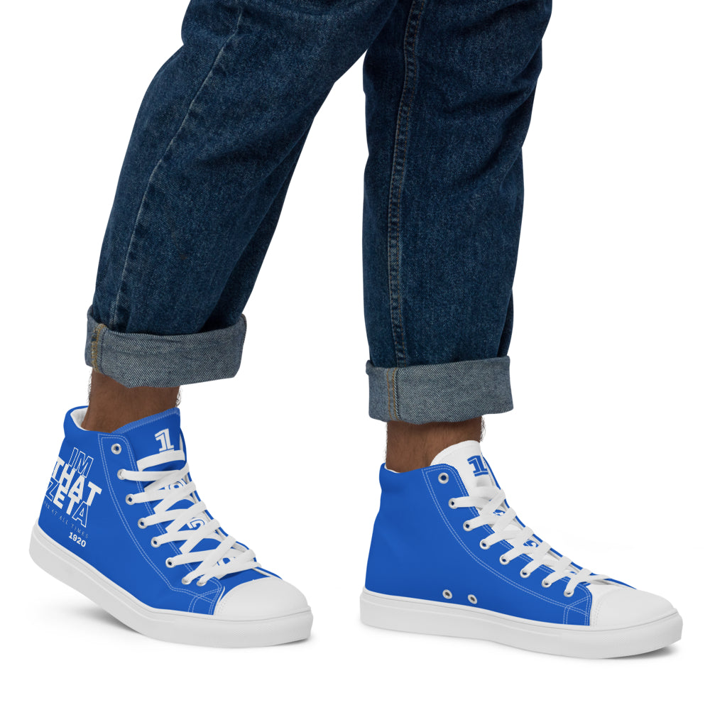 High Tops - I'M THAT ZETA 1920 High Top Canvas Shoes