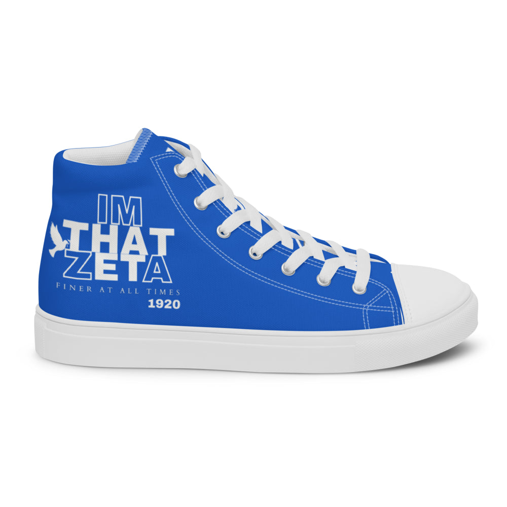 High Tops - I'M THAT ZETA 1920 High Top Canvas Shoes