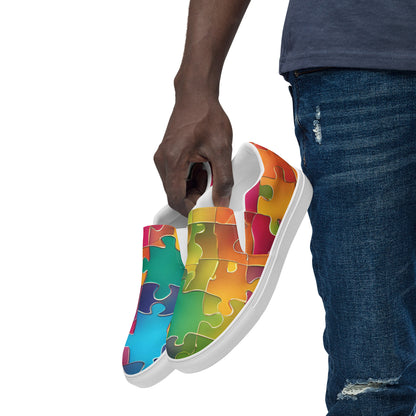 Men’s slip-on canvas shoes