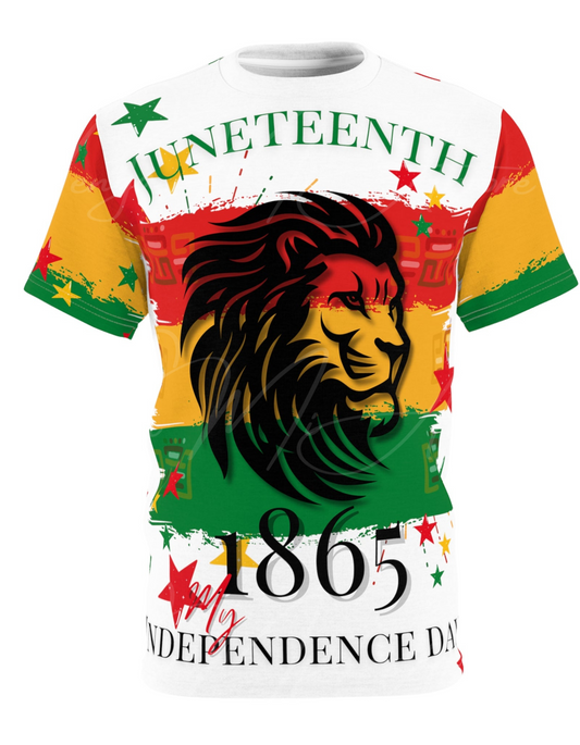 Juneteenth Roar 1865 Unisex Cut & Sew Tee