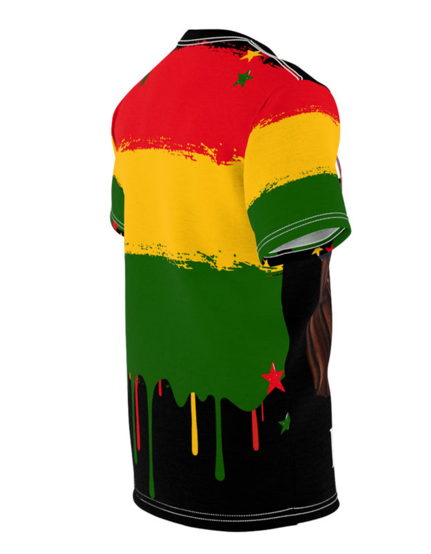 Moses.. "I Could Have Saved More.. " Juneteenth Unisex Cut & Sew Tee (AOP)