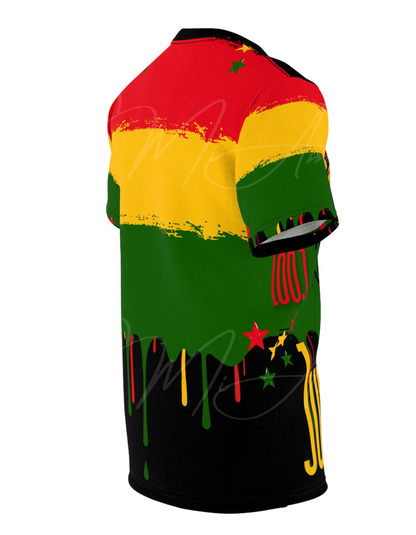 Juneteenth Lion 1865 Unisex Cut & Sew Tee