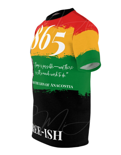 Ancostia Frederick Douglass Juneteenth Unisex Cut & Sew Tee (AOP)
