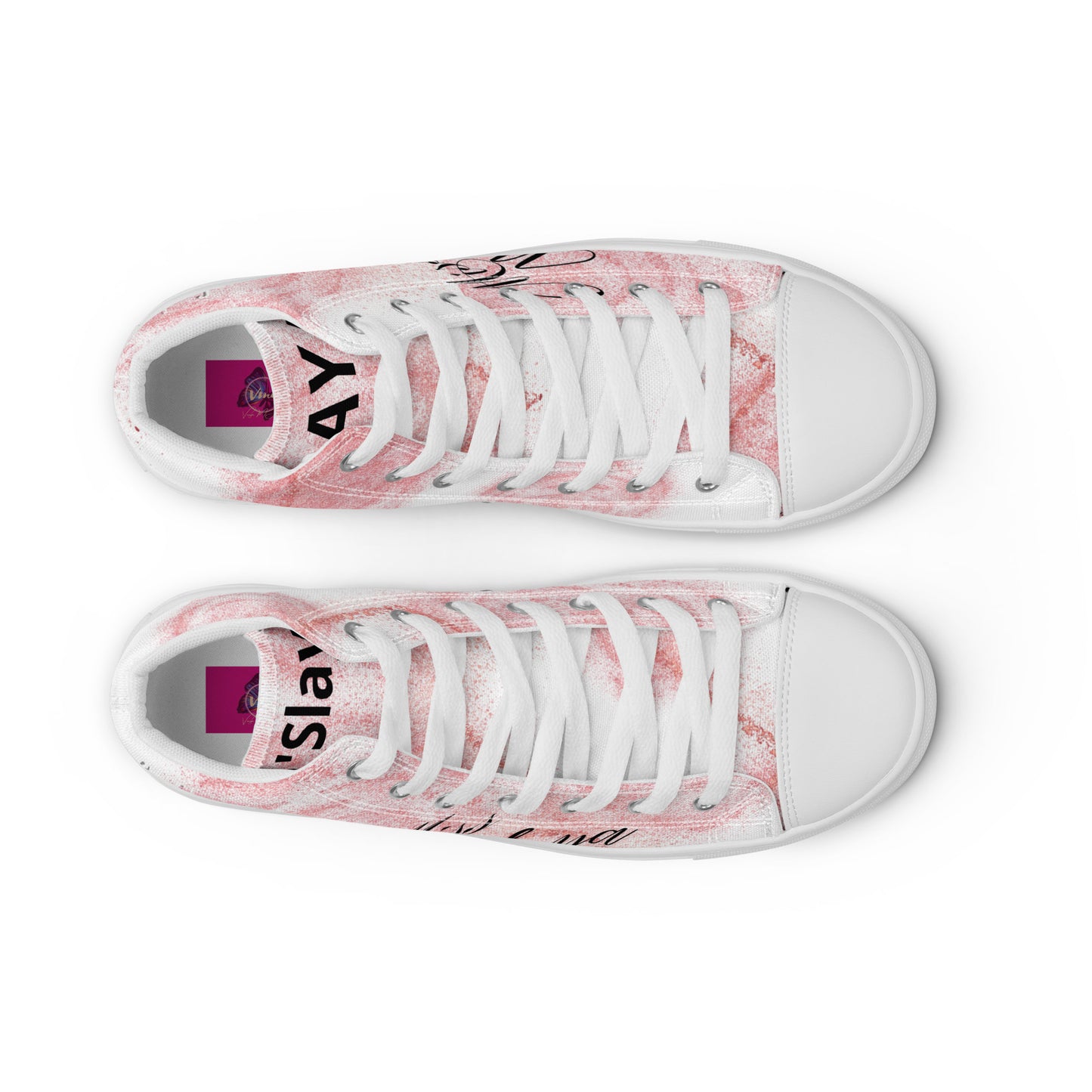 Women’s high top canvas shoes