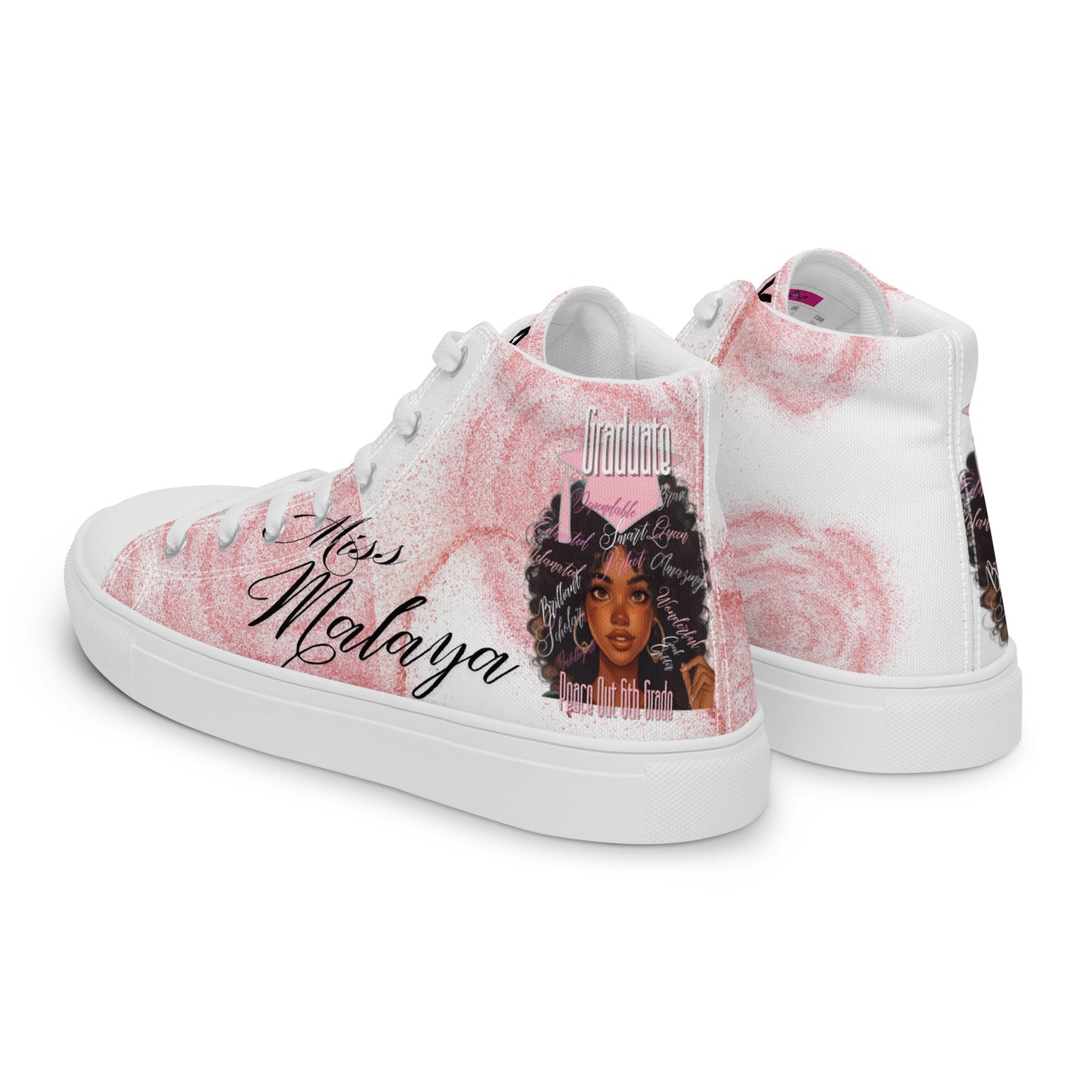 Women’s high top canvas shoes