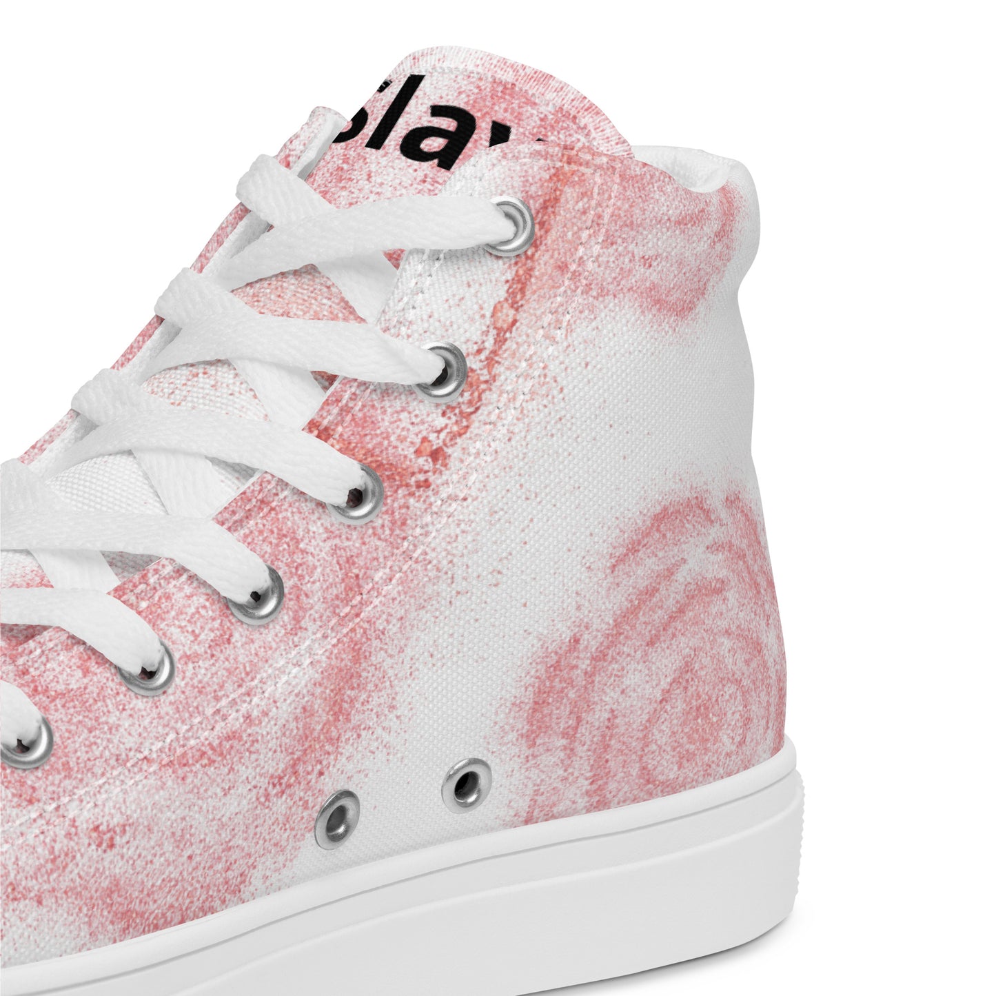 Women’s high top canvas shoes