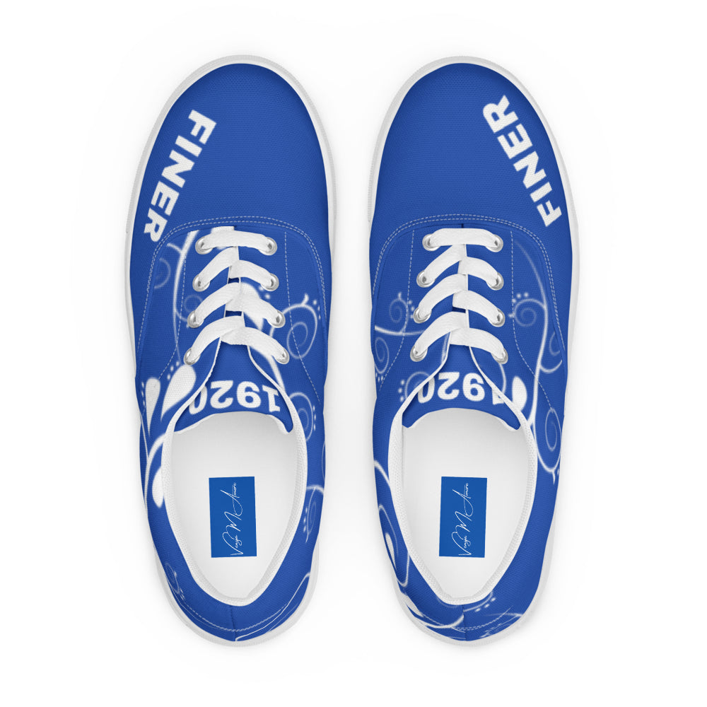 Finer 1920 Women’s Lace-up Canvas Shoes