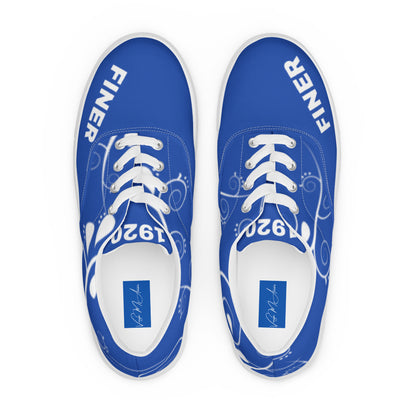 Finer 1920 Women’s Lace-up Canvas Shoes
